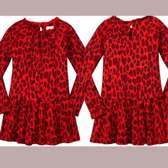Kate Spade Red Leopard Dress - Picture 9 of 10